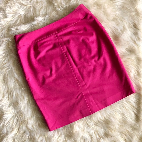 [Halogen] Pink Pencil Skirt (Fuschia) - Picture 2 of 3